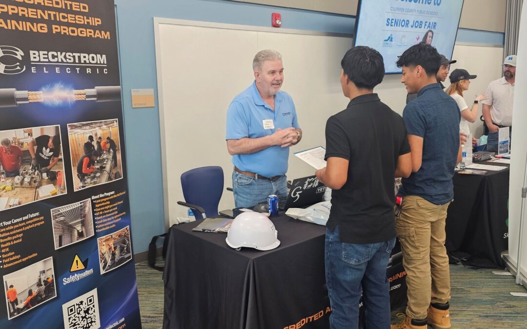 Scenes from this year’s Senior Job Fair at CTEC – and what an incredible day it was!