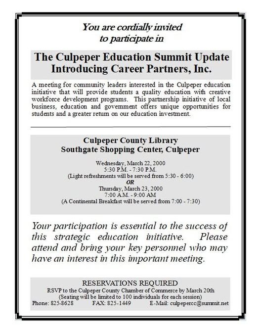 Where It All Began: The Educational Summit That Started Career Partners