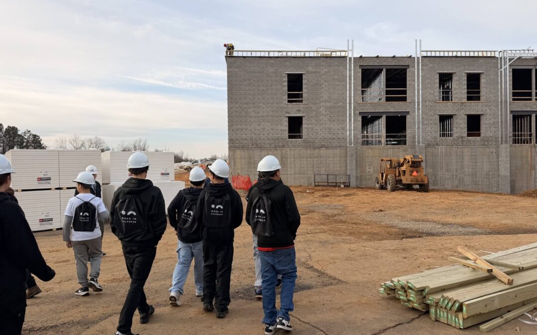 Manufacturing & Construction Day Gives Eighth Grade Students Hands-On Career Exploration